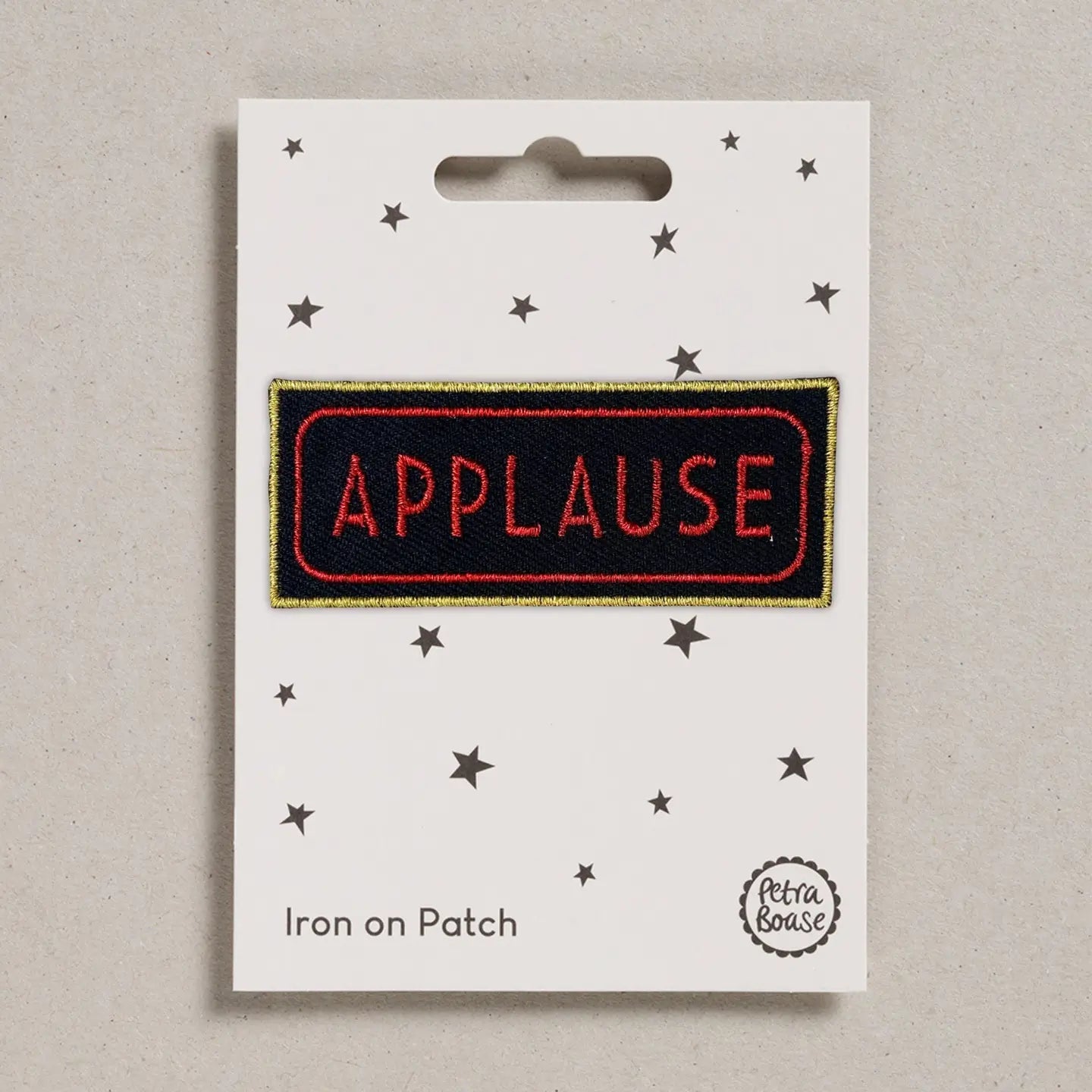 IRON ON PATCH | APPLAUSE - OTHERLETTERS