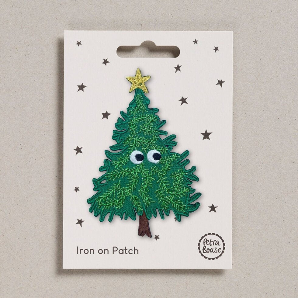 IRON ON PATCH | CHRISTMAS TREE - OTHERLETTERS