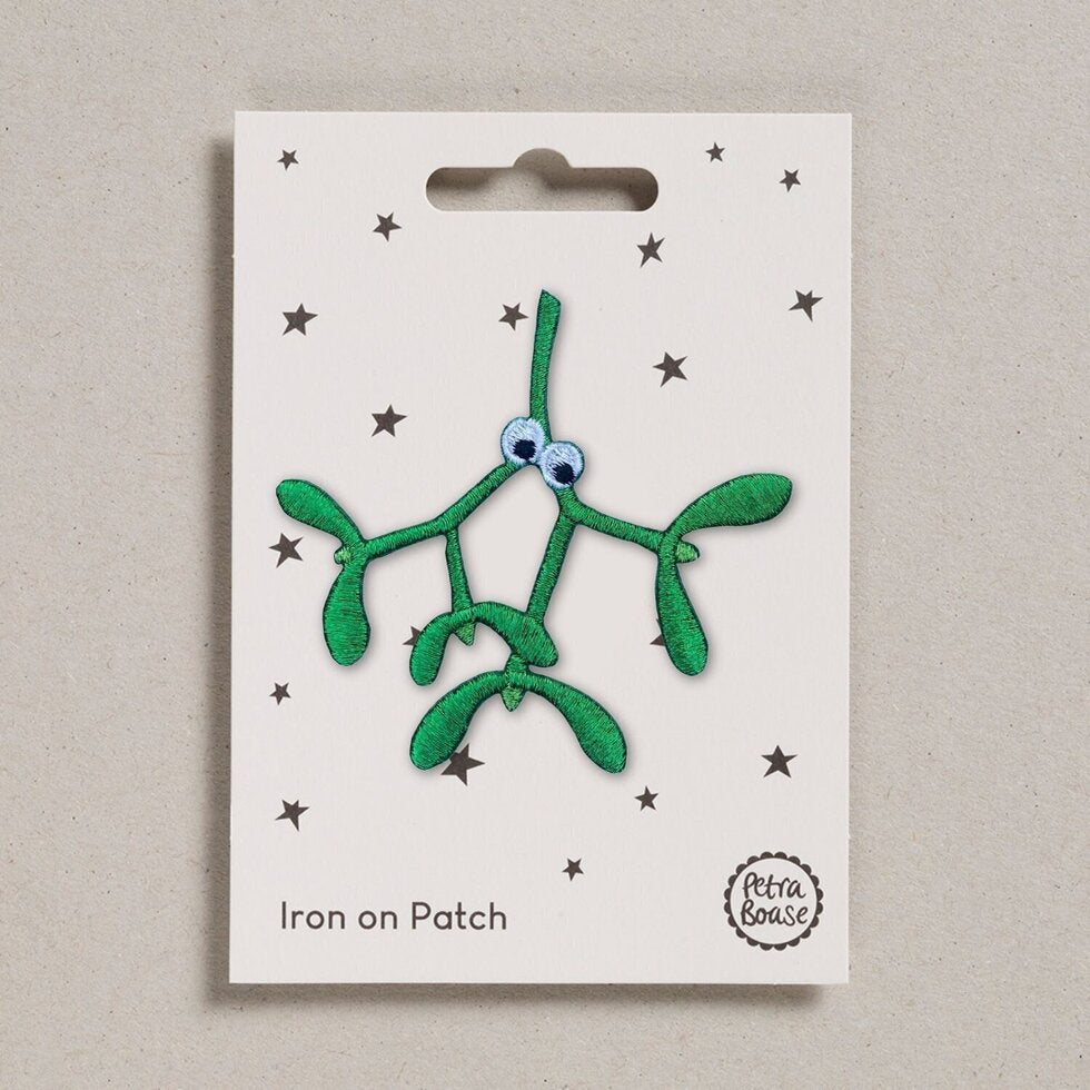 IRON ON PATCH | MISTLETOE - OTHERLETTERS