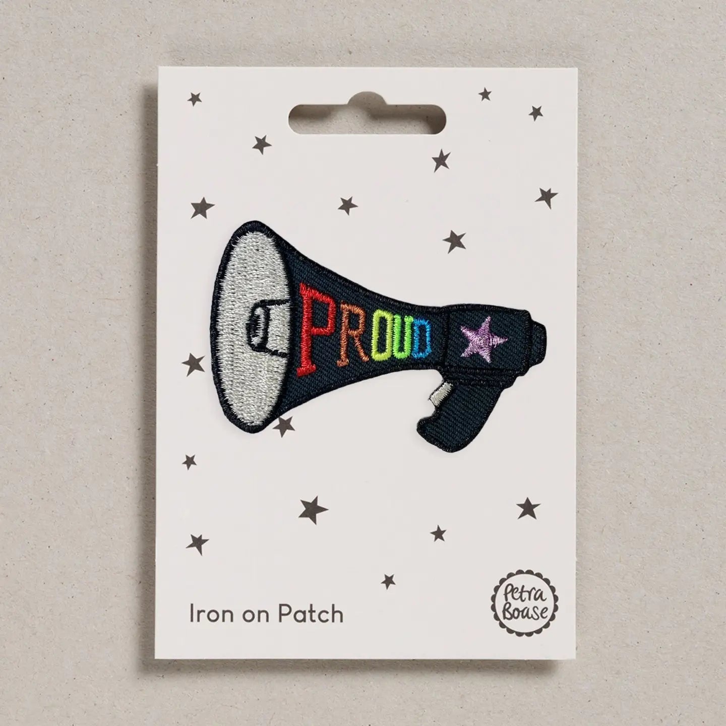IRON ON PATCH | PROUD - OTHERLETTERS