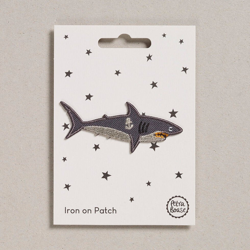 IRON ON PATCH | SHARK - OTHERLETTERS