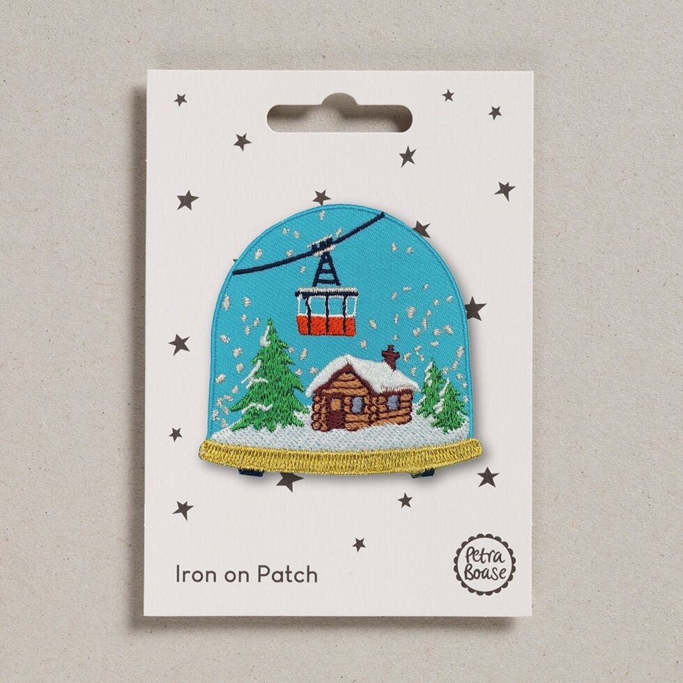 IRON ON PATCH | SNOW DOME - OTHERLETTERS