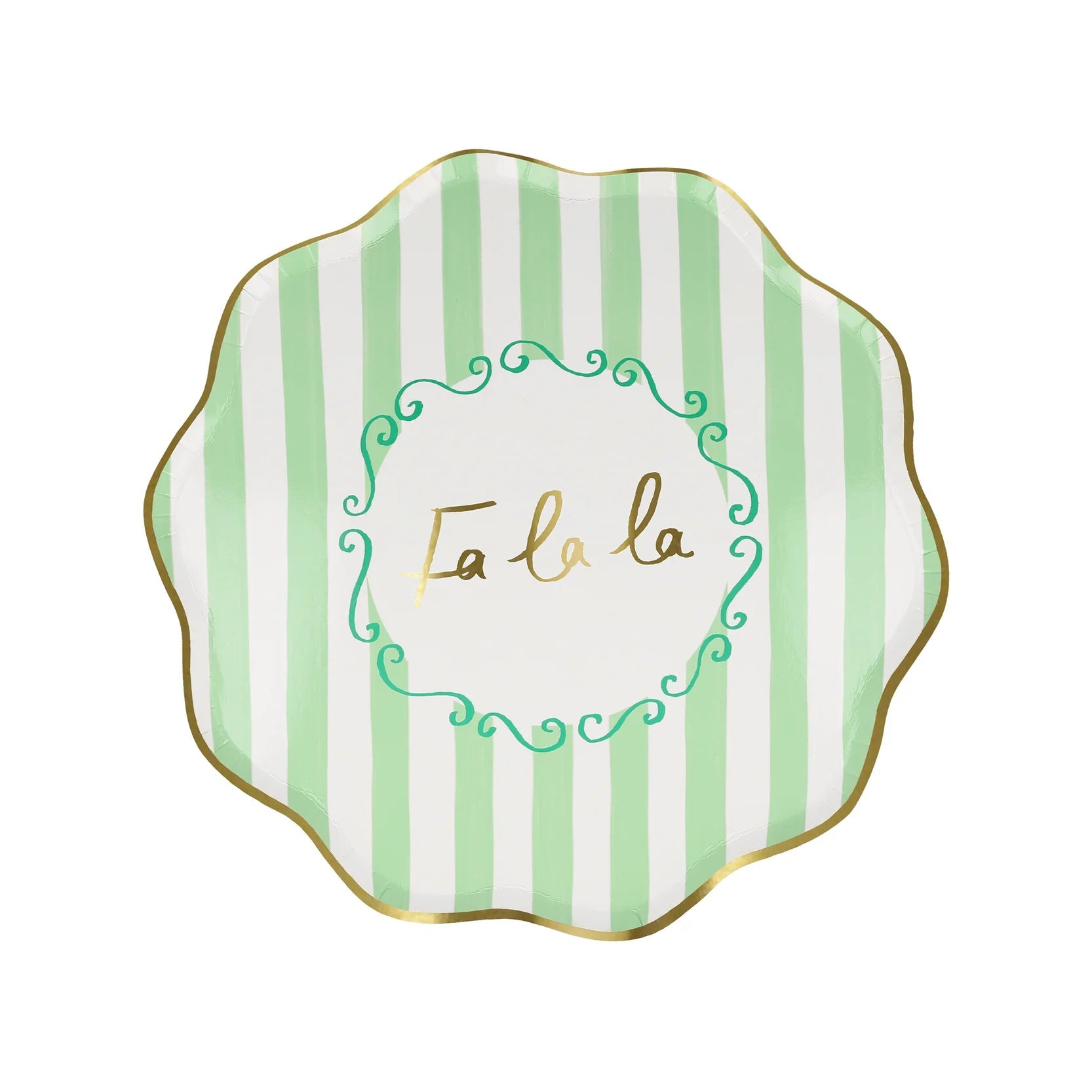 JOLLY STRIPED MIX PAPER PLATES - OTHERLETTERS