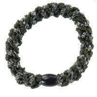 KKNEKKI HAIRBAND | BOTTLE GREEN DARK GREY GLITTER - OTHERLETTERS