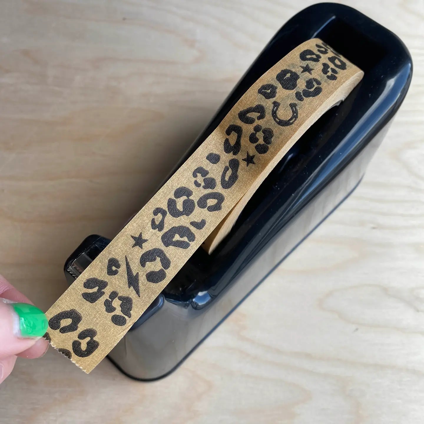 LEOPARD PRINT ADHESIVE PAPER TAPE - OTHERLETTERS