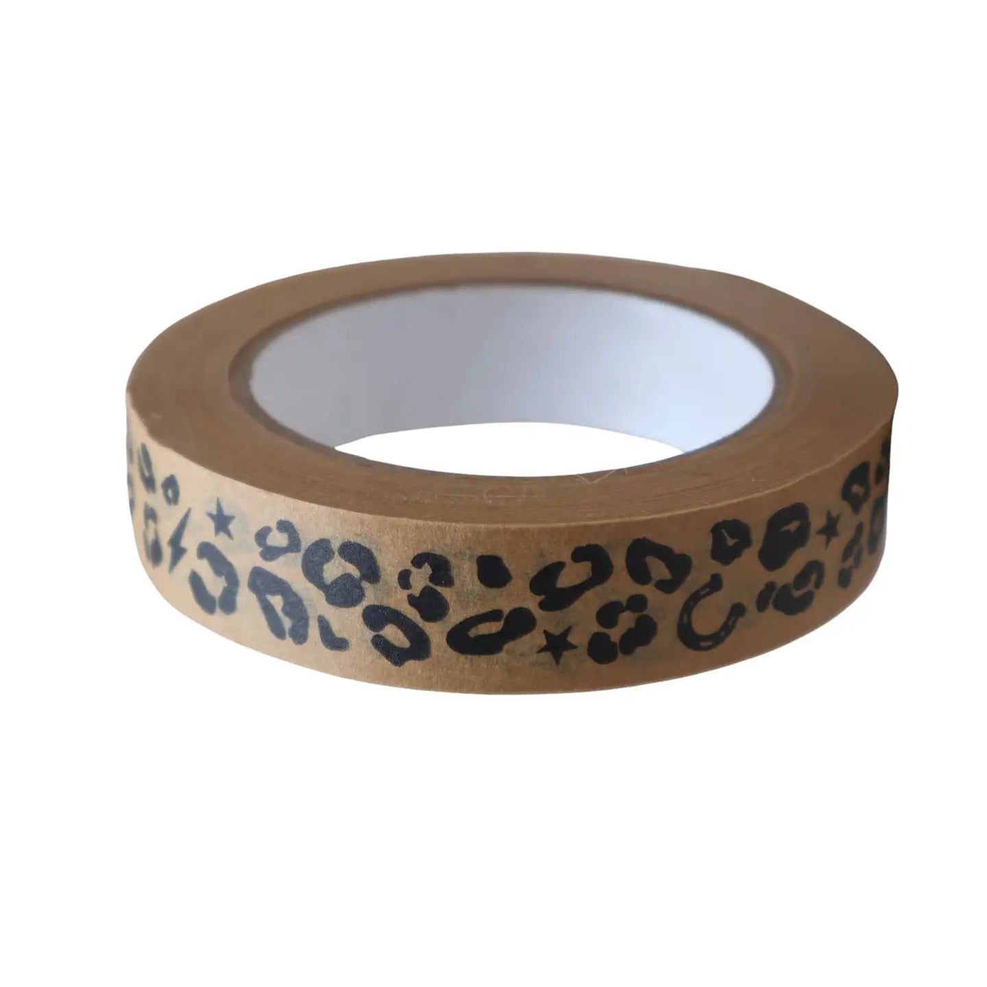 LEOPARD PRINT ADHESIVE PAPER TAPE - OTHERLETTERS