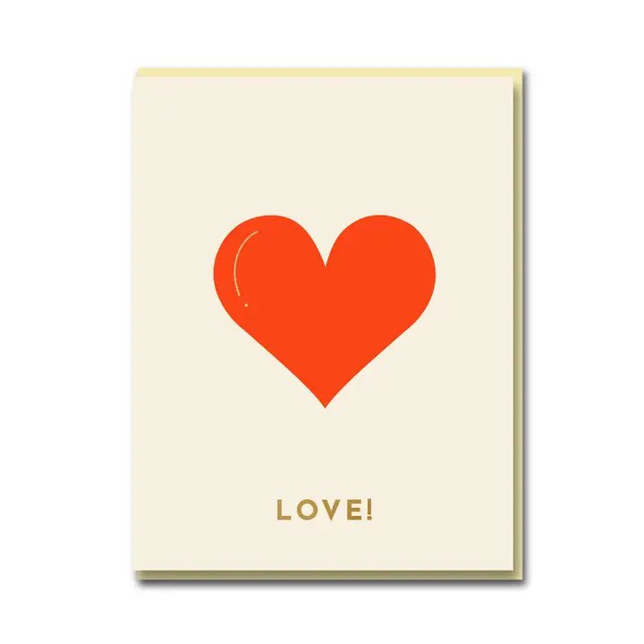 LOVE HEART | CARD BY 1973 - OTHERLETTERS