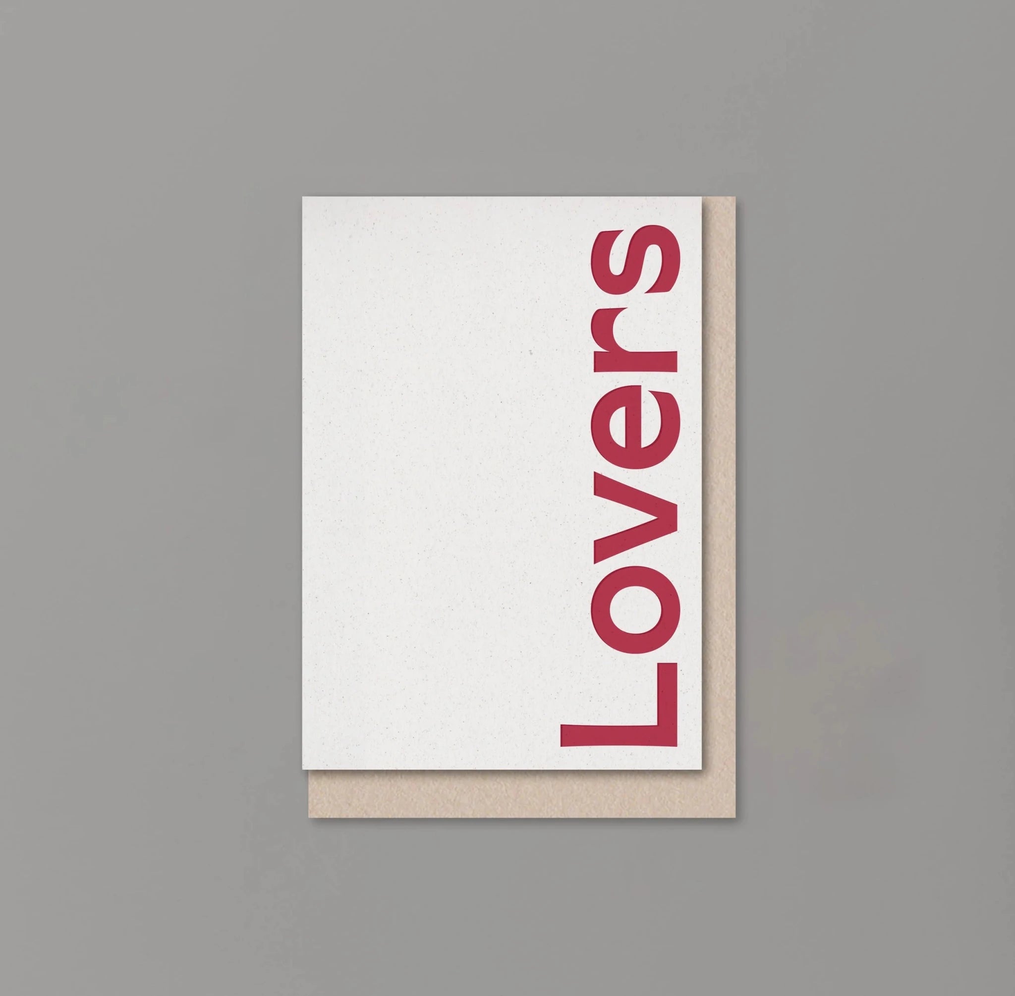 LOVERS | CARD BY KINSHIPPED - OTHERLETTERS