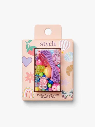 MAKE YOUR OWN TEDDY AND HEART CHARM JEWELLERY KIT - OTHERLETTERS
