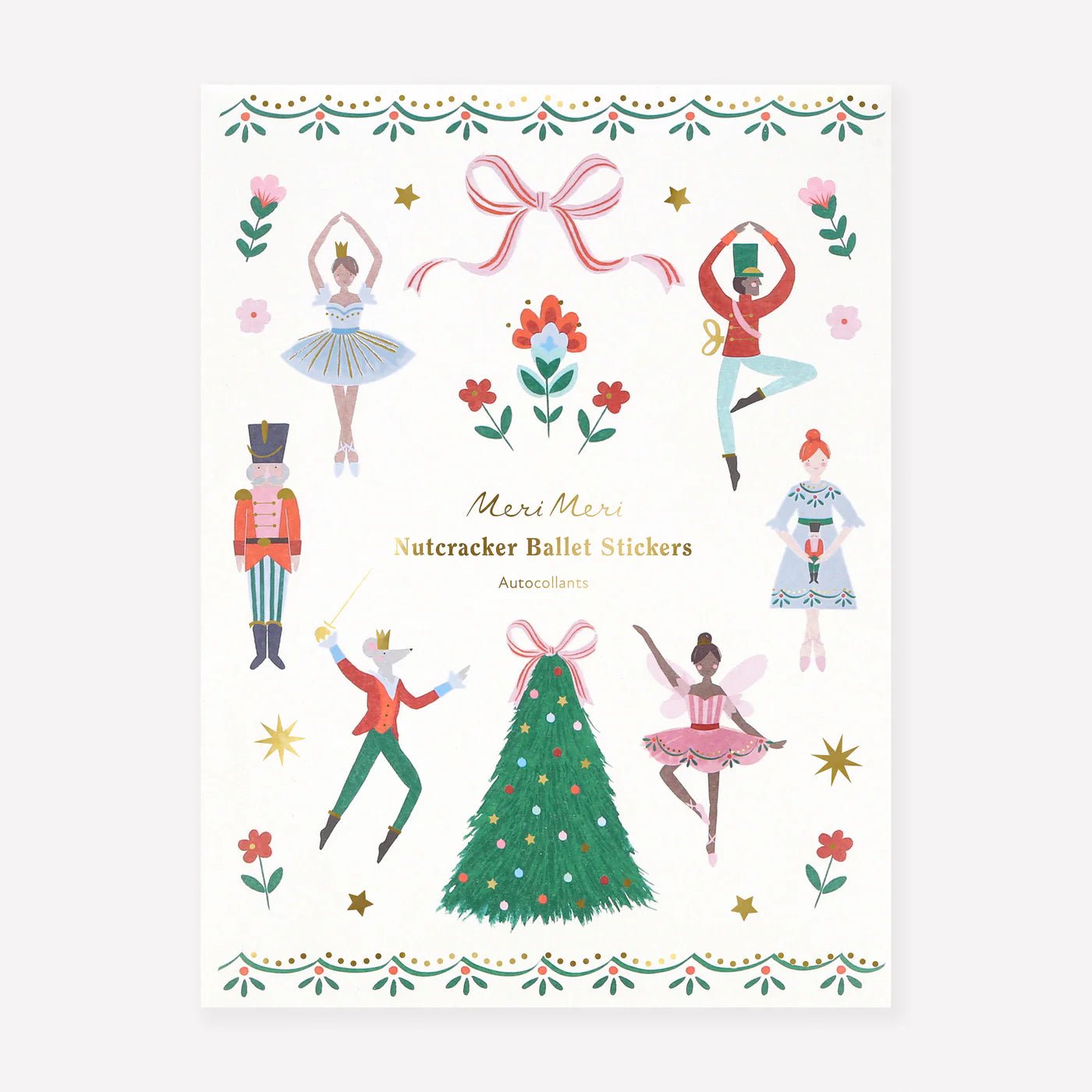 NUTCRACKER BALLET STICKERS - OTHERLETTERS