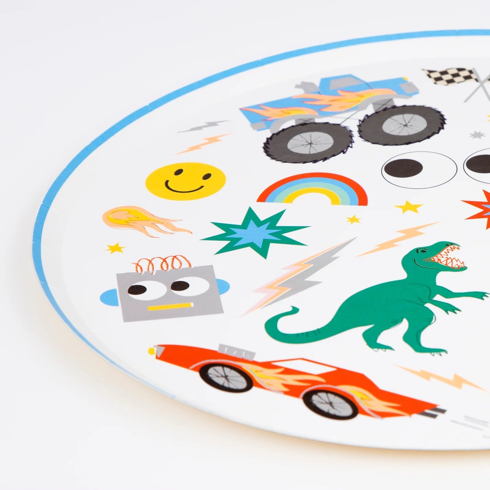 TOYBOX ICONS PAPER PLATES - OTHERLETTERS