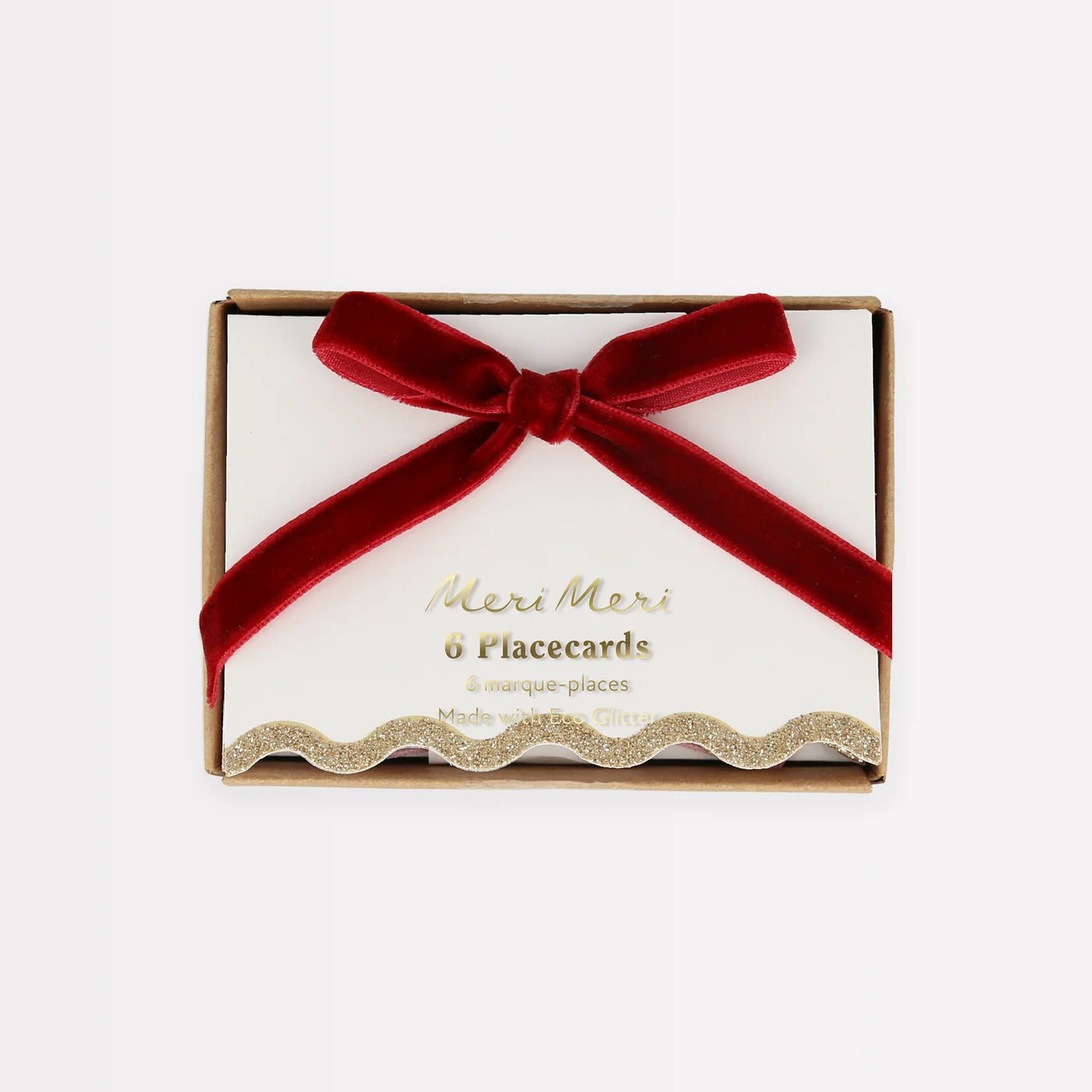 VELVET BOW PLACE CARDS - OTHERLETTERS