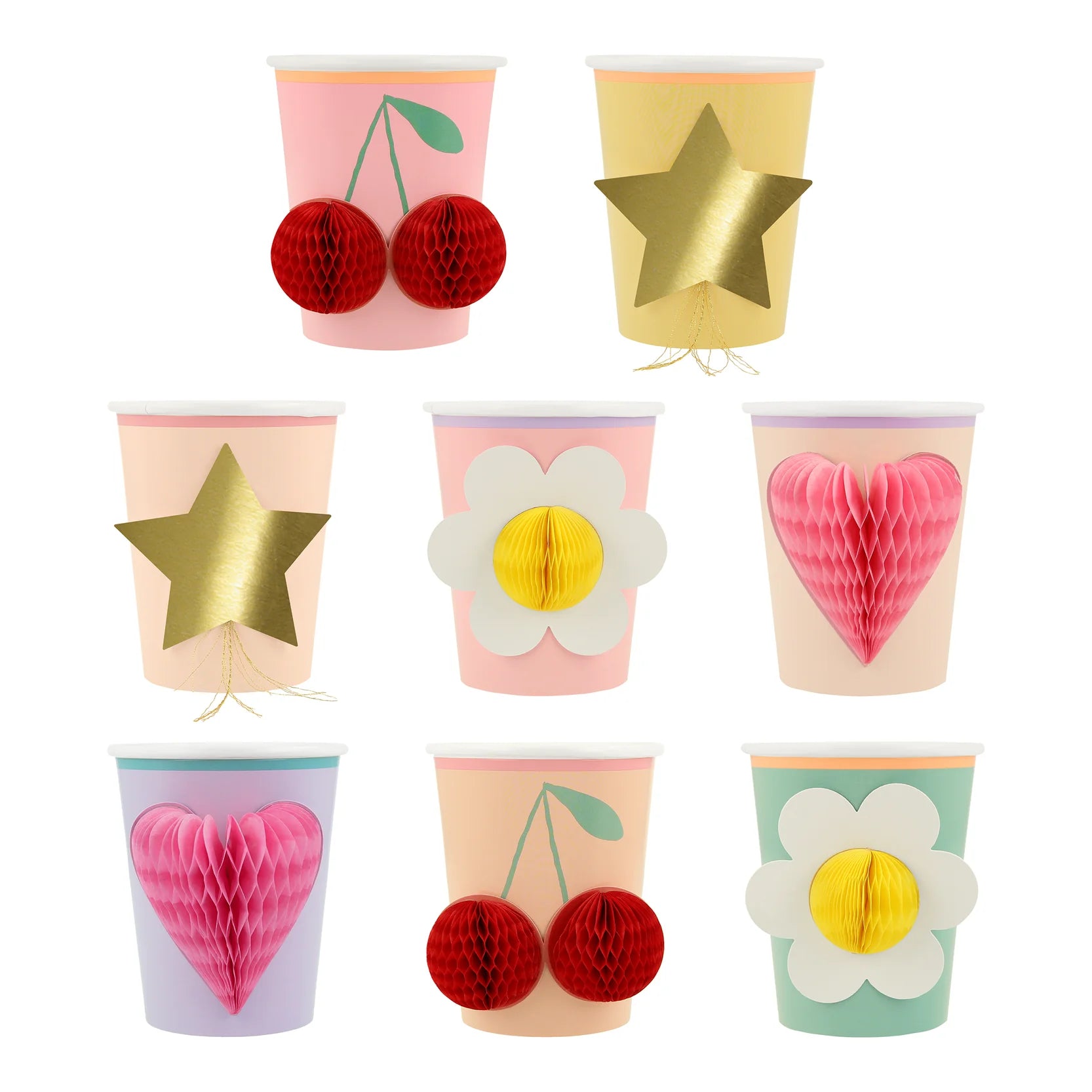 HAPPY ICONS PAPER CUPS