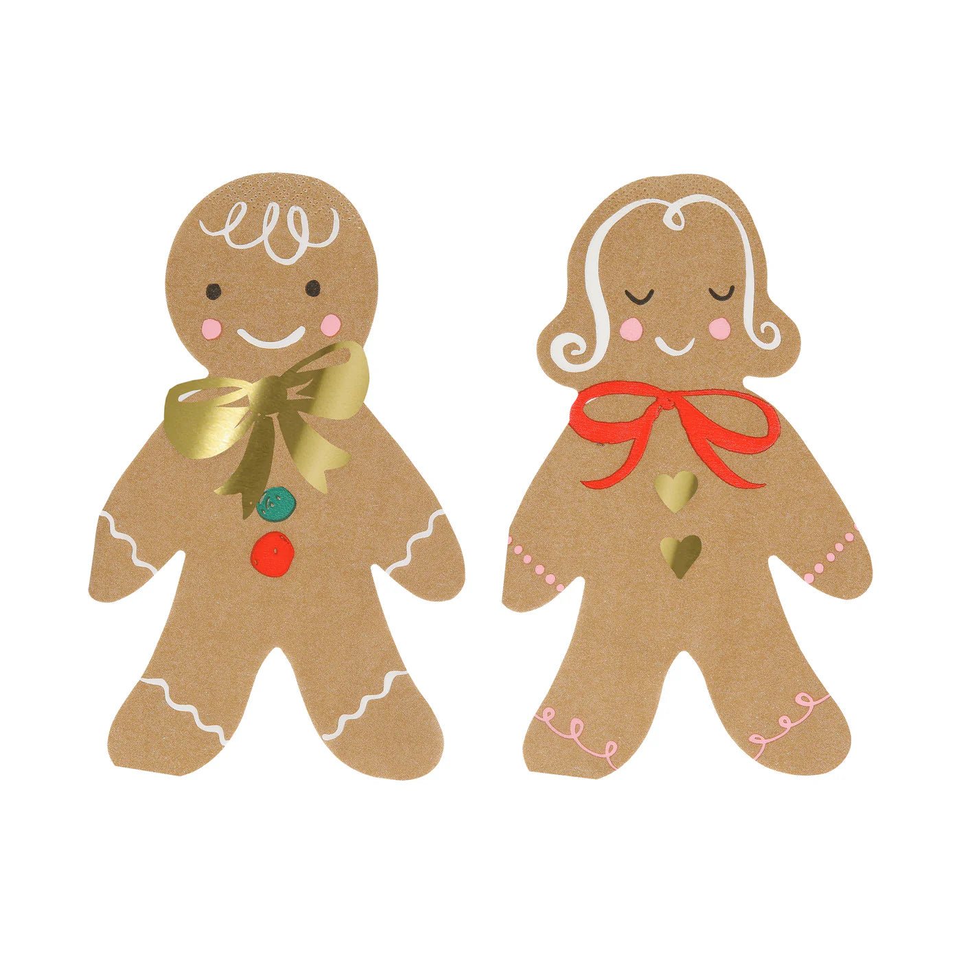 GINGERBREAD NAPKINS - OTHERLETTERS