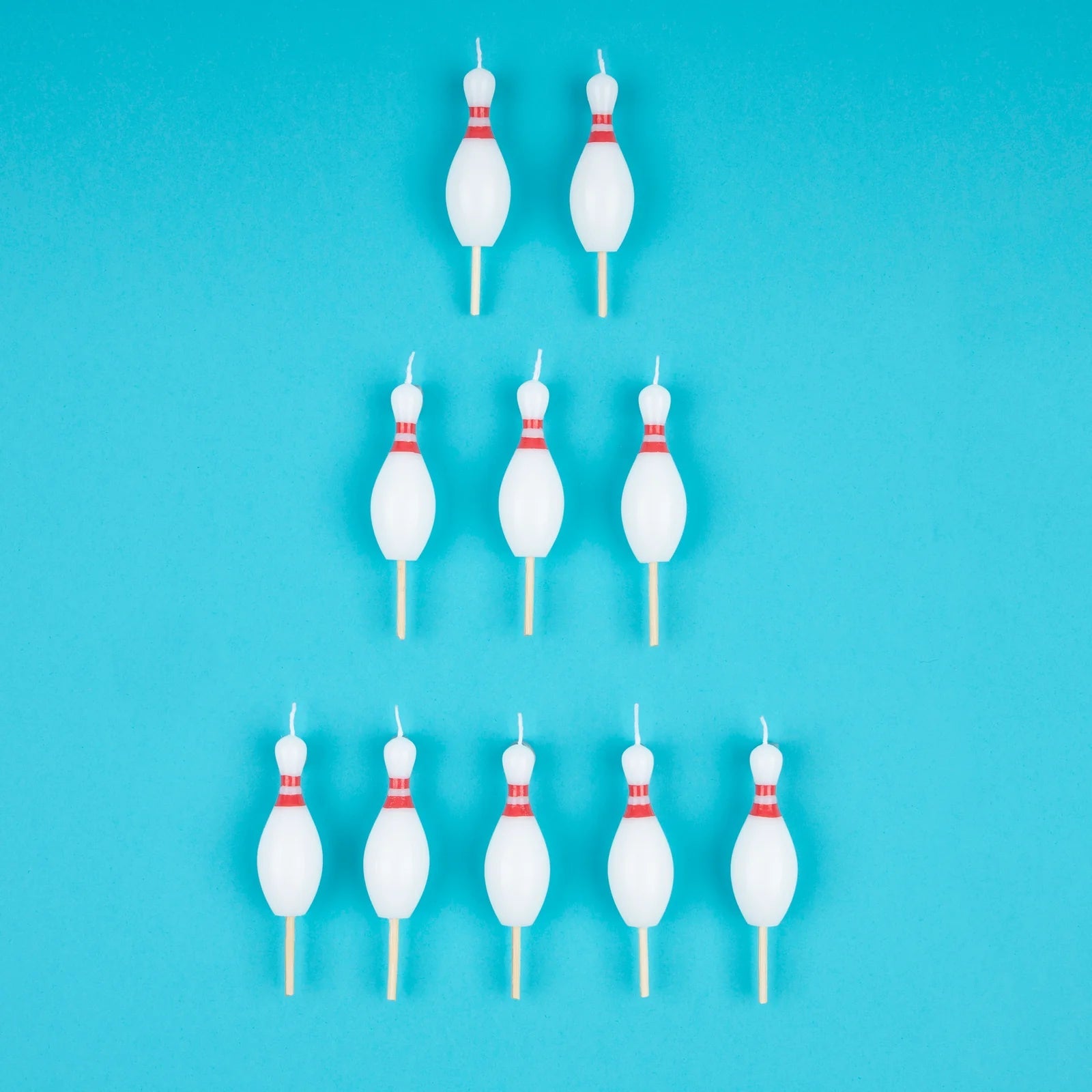 BOWLING PIN CAKE CANDLES - OTHERLETTERS