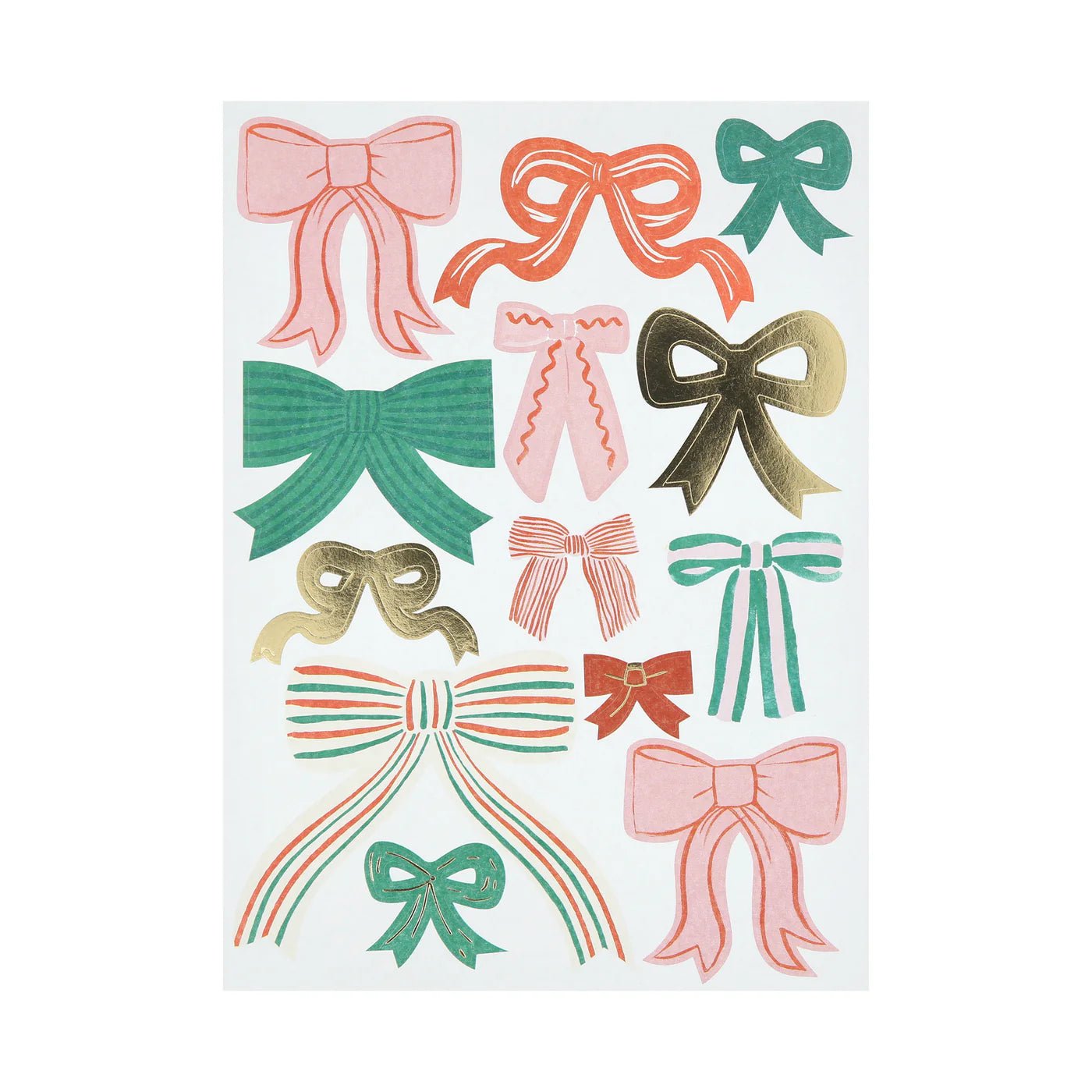 BOW STICKERS - OTHERLETTERS