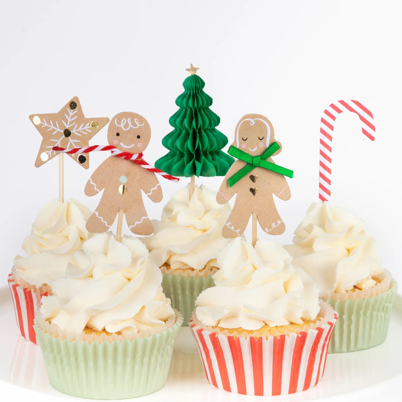 GINGERBREAD CUPCAKE KIT - OTHERLETTERS