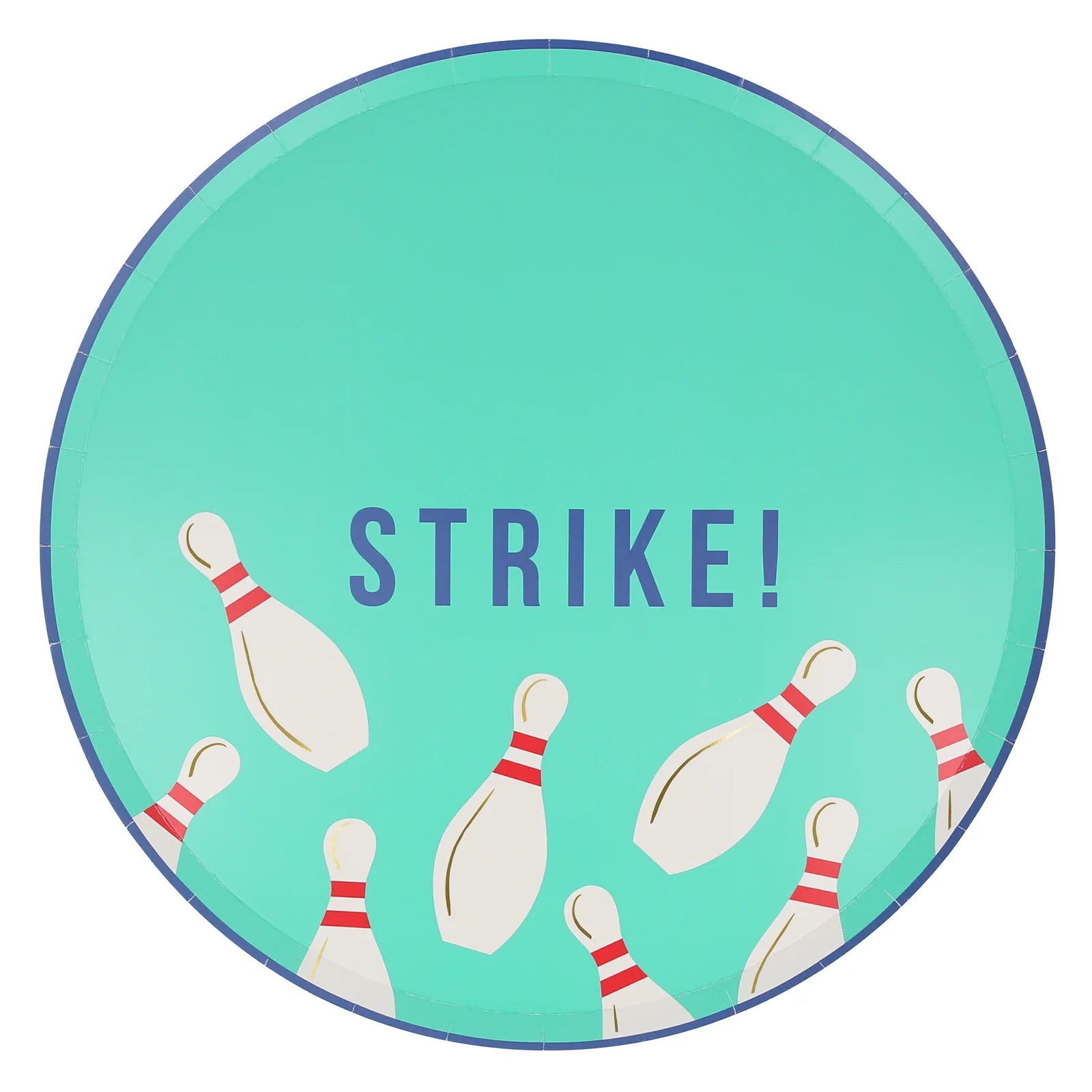 BOWLING PAPER PLATES - OTHERLETTERS