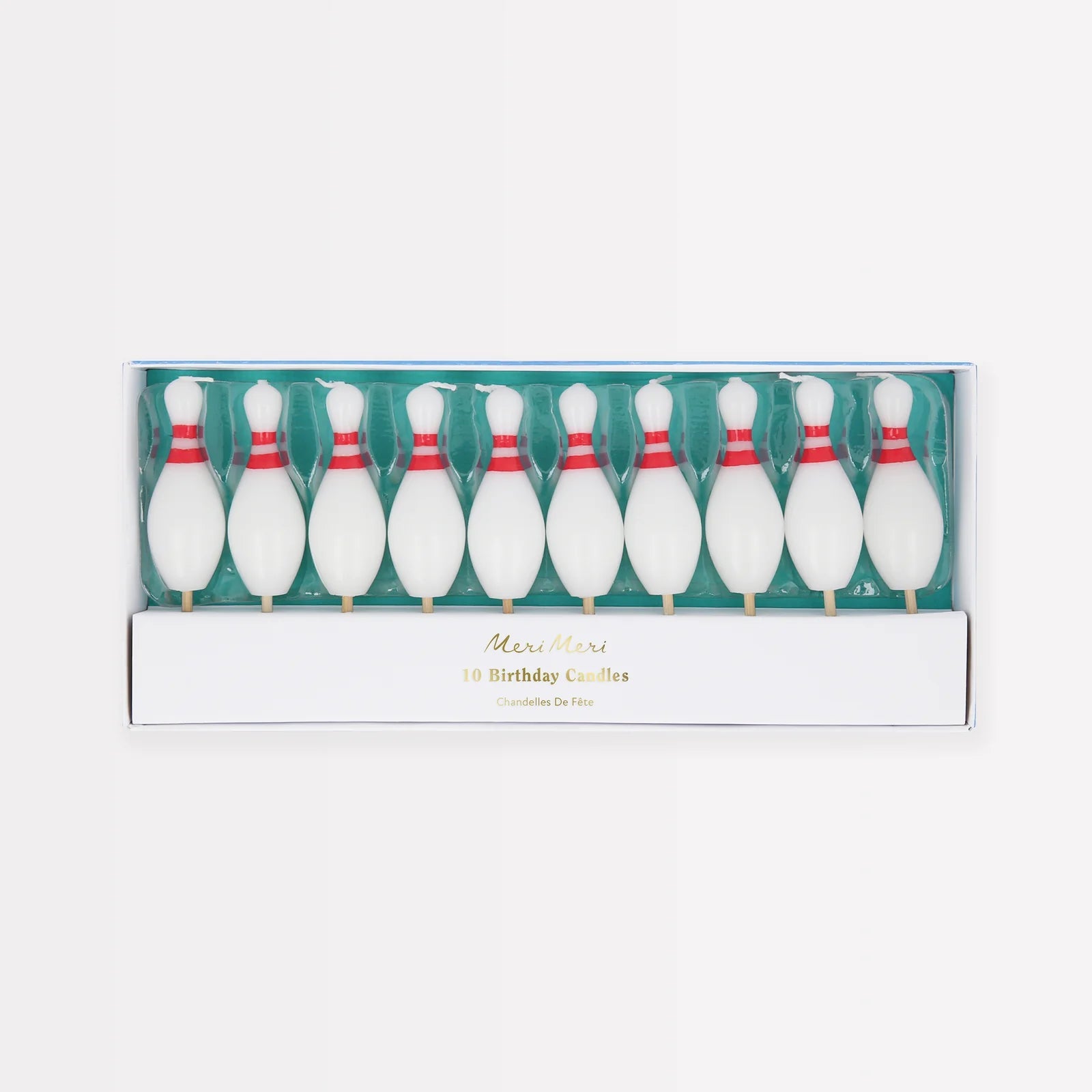 BOWLING PIN CAKE CANDLES - OTHERLETTERS