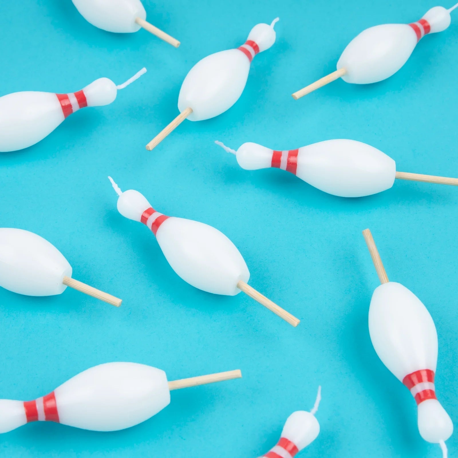 BOWLING PIN CAKE CANDLES - OTHERLETTERS