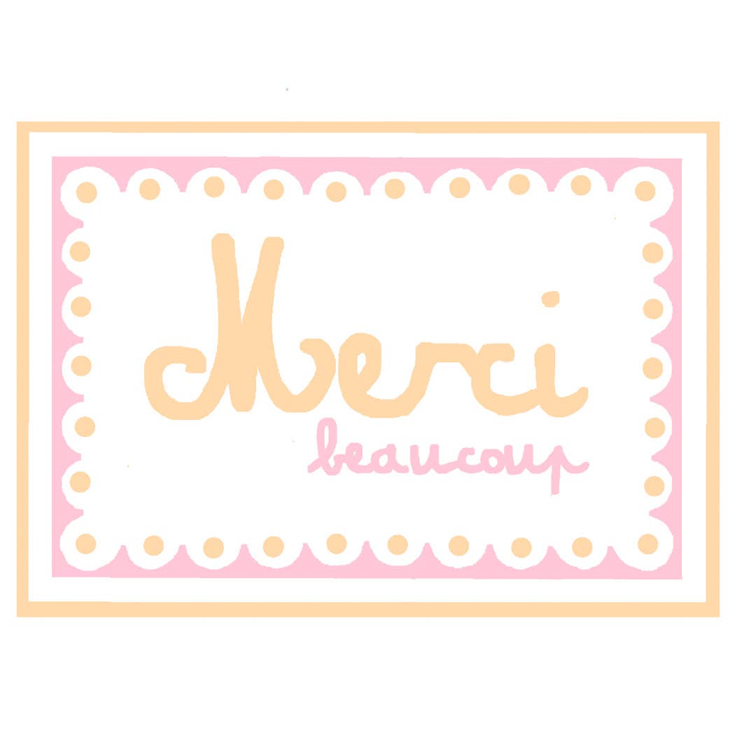 MERCI BEAUCOUP | CARD BY MERCER MERCER - OTHERLETTERS