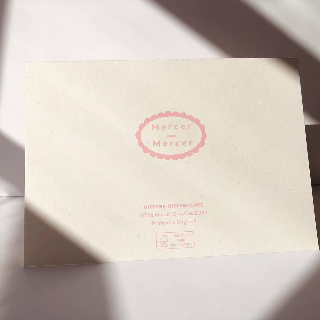 MERCI BEAUCOUP | CARD BY MERCER MERCER - OTHERLETTERS