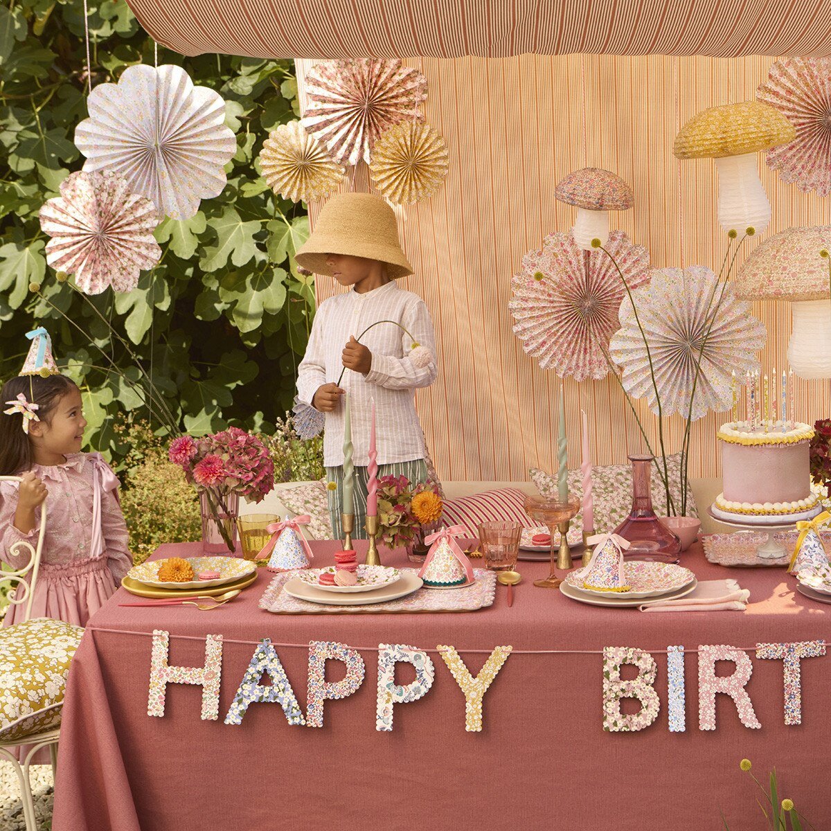 MERI MERI X LIBERTY PAPER PINWHEELS - OTHERLETTERS