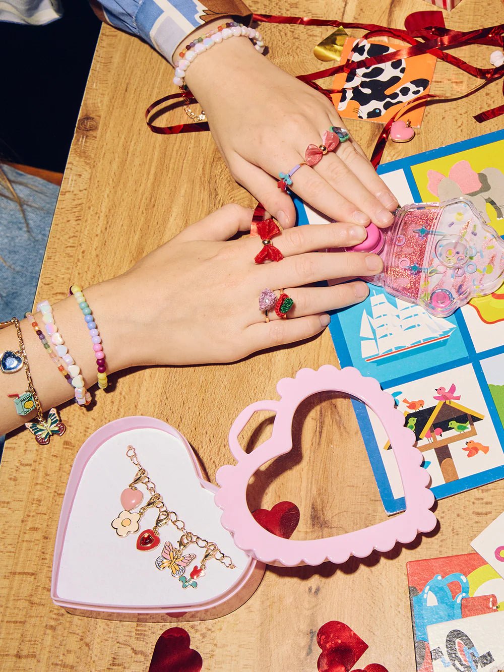 MERMAID MULTI CHARM BRACELET GIFT BOX - OTHERLETTERS