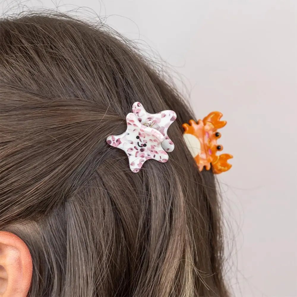 MINI HAIR CLAW CLIPS SEA CREATURES - OTHERLETTERS
