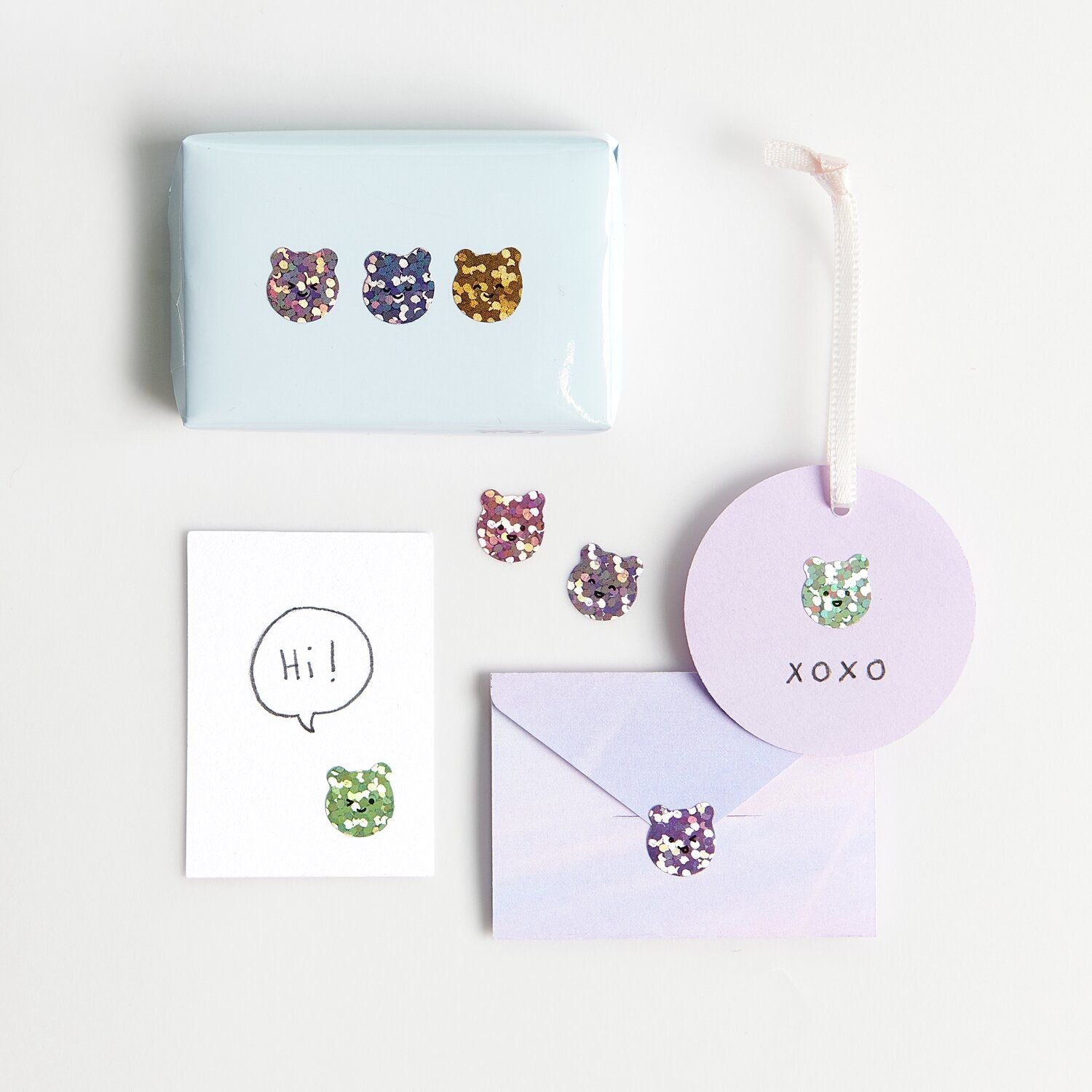 MINI STICKERS CHINGU BEARS - OTHERLETTERS