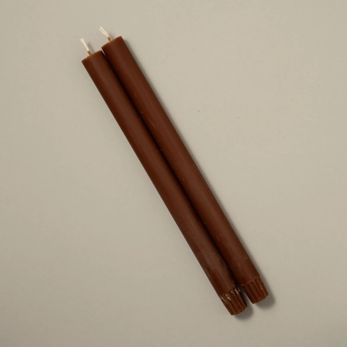 MOCHA DINING CANDLES (PAIR) - OTHERLETTERS