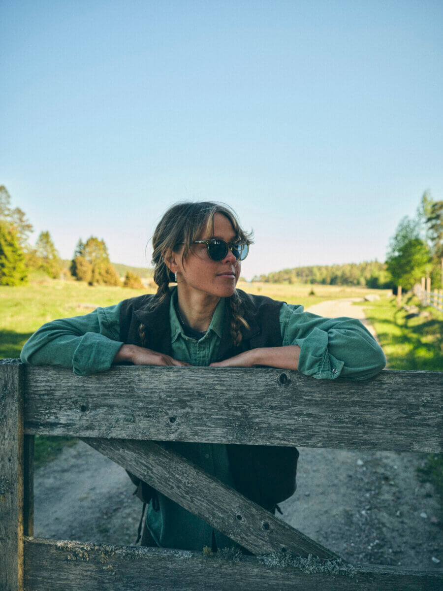 MOSS GREEN LAFITENIA SUNGLASSES BY CHPO - OTHERLETTERS