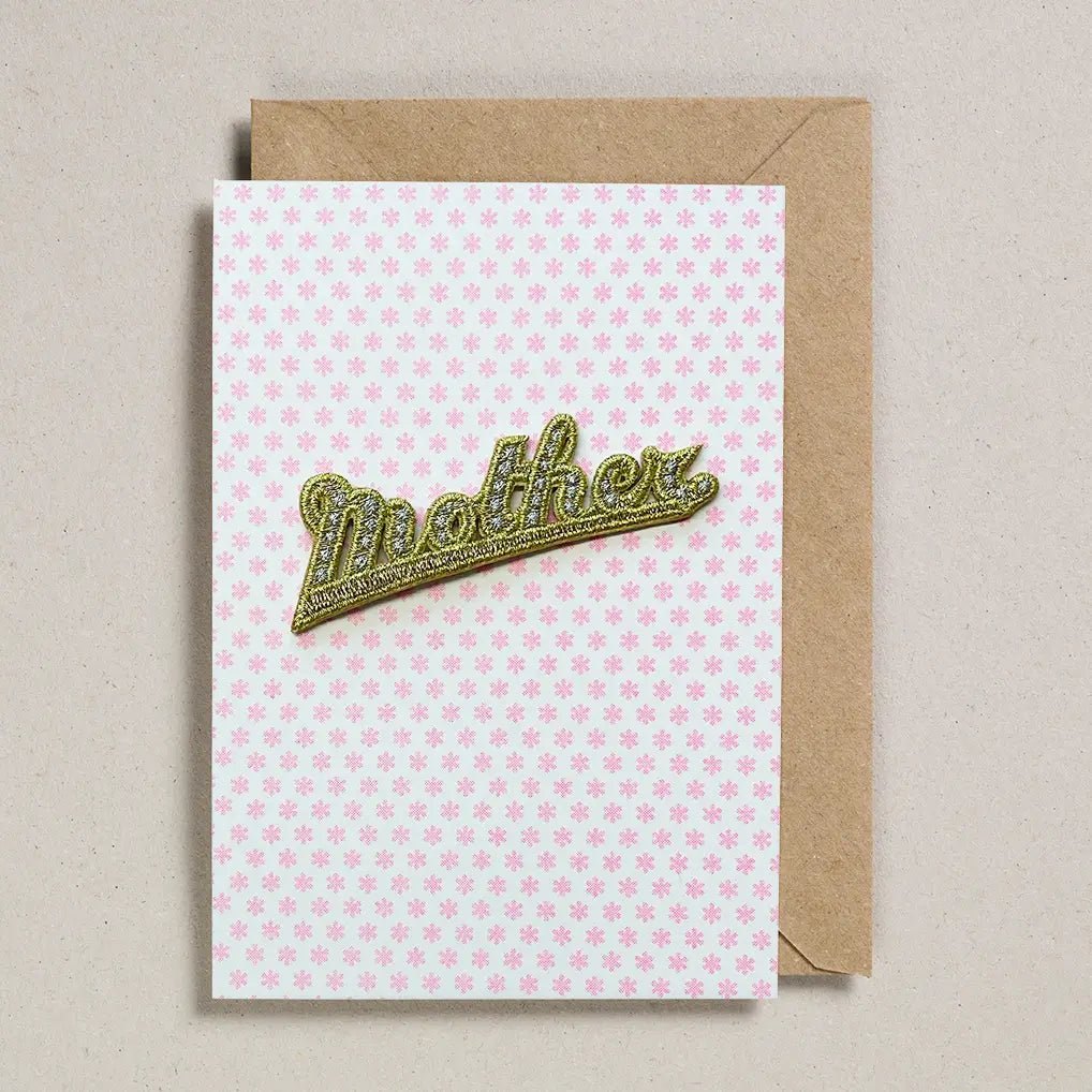 MOTHER IRON ON CHARM CARD | BY PETRA BOASE - OTHERLETTERS