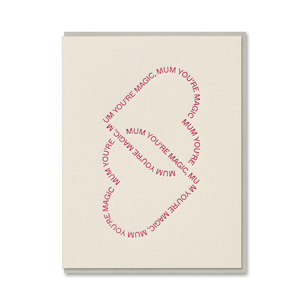 MUM YOU'RE MAGIC | CARD BY 1973 - OTHERLETTERS