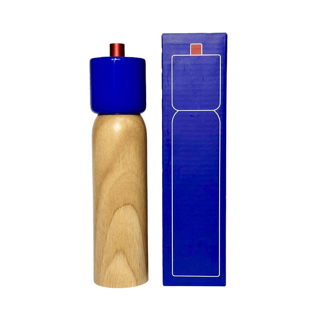 NAVY & RED SALT & PEPPER GRINDER | LARGE - OTHERLETTERS