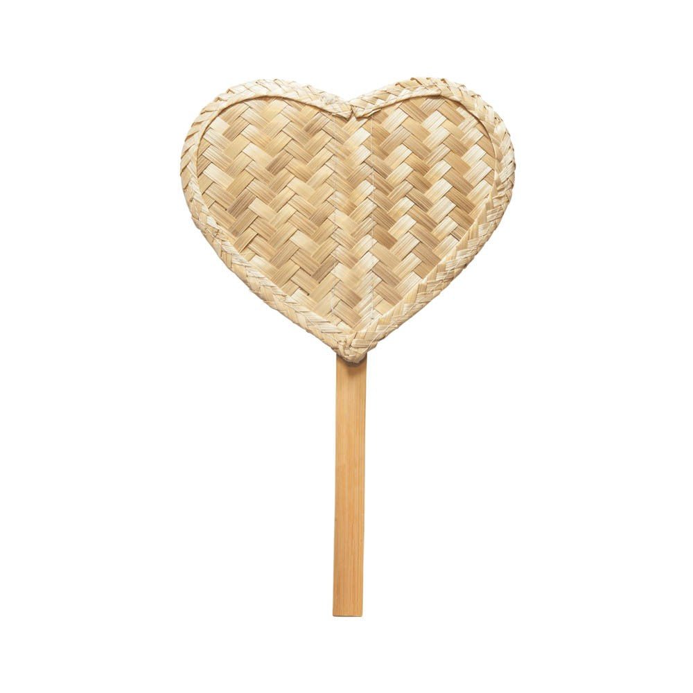 NEUTRAL HEART HAND FAN - OTHERLETTERS