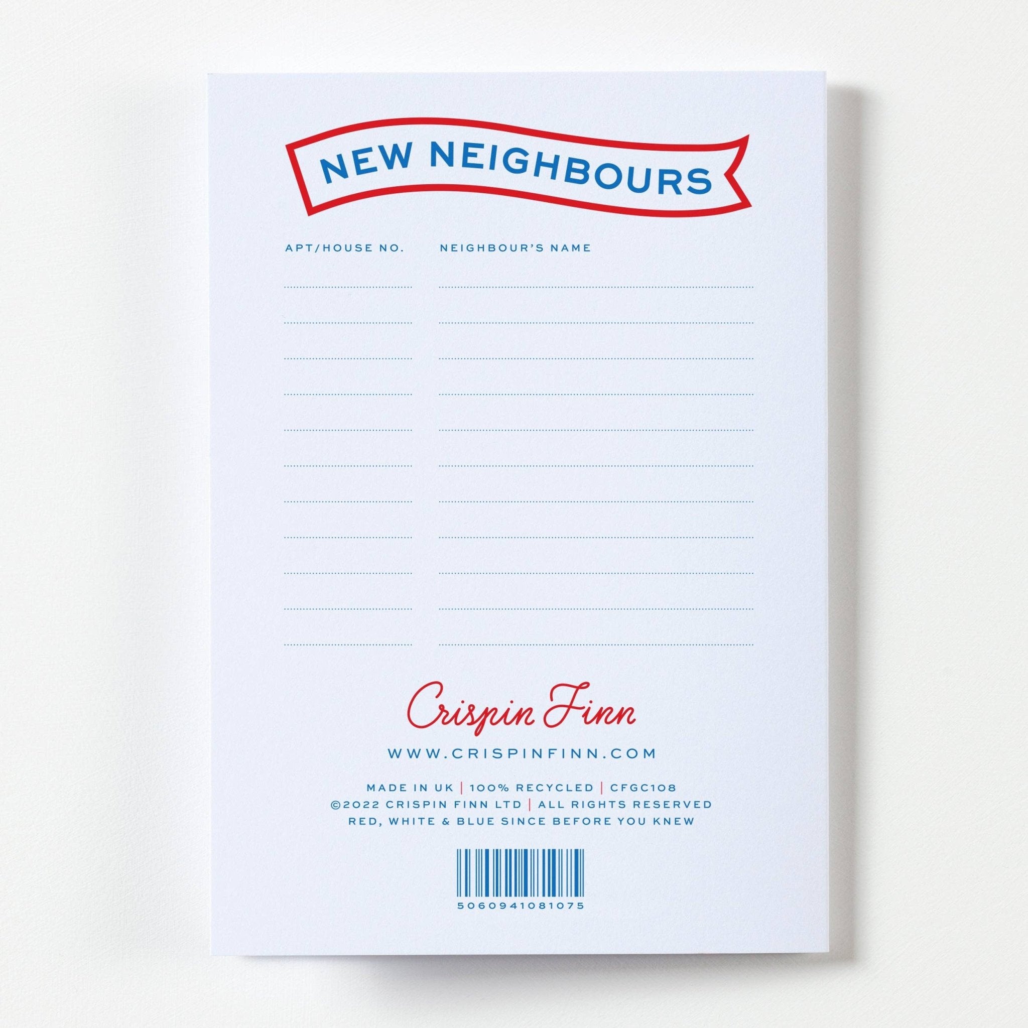 NEW HOME | CARD BY CRISPIN FINN - OTHERLETTERS