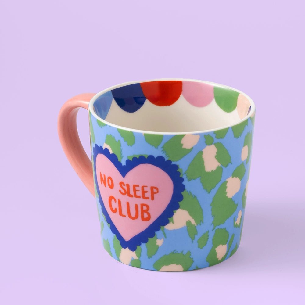 NO SLEEP CLUB | MUG BY ELEANOR BOWMER - OTHERLETTERS