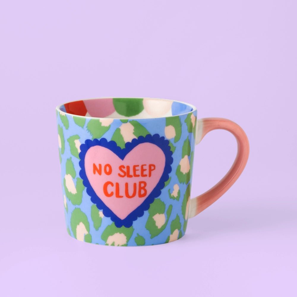 NO SLEEP CLUB | MUG BY ELEANOR BOWMER - OTHERLETTERS