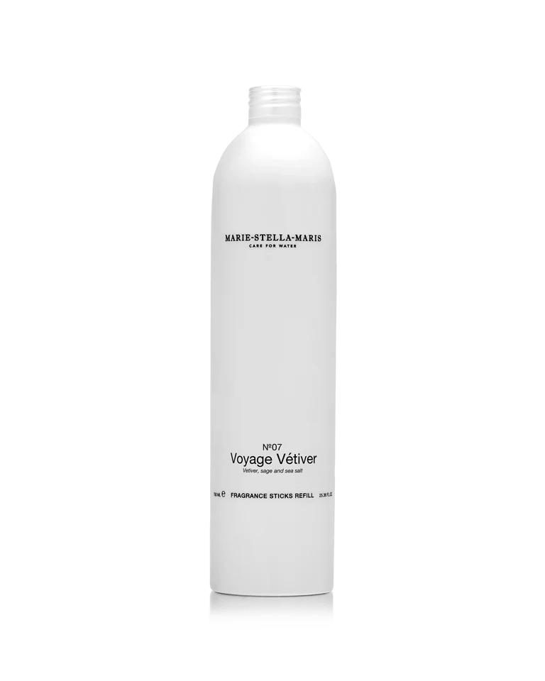 No.7 VOYAGE VÉTIVER fragrance sticks REFILL 750ml BY MARIE - STELLA - MARIS - OTHERLETTERS