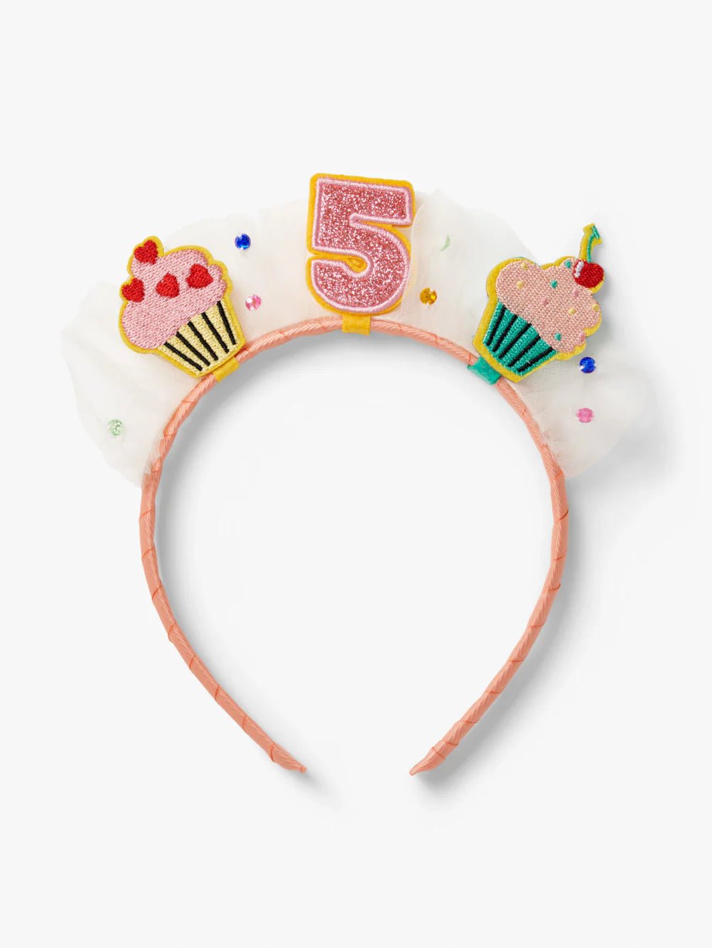 NUMBER 5 BIRTHDAY HEADBAND - OTHERLETTERS
