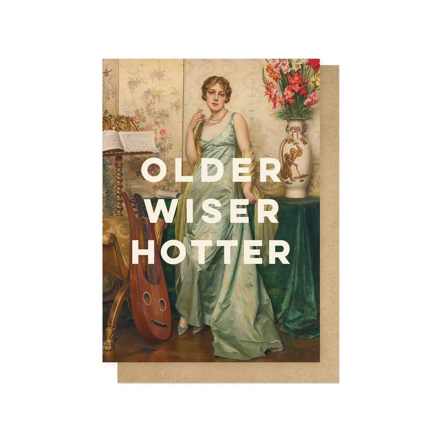 OLDER WISER HOTTER | CARD BY EAST END PRINTS - OTHERLETTERS