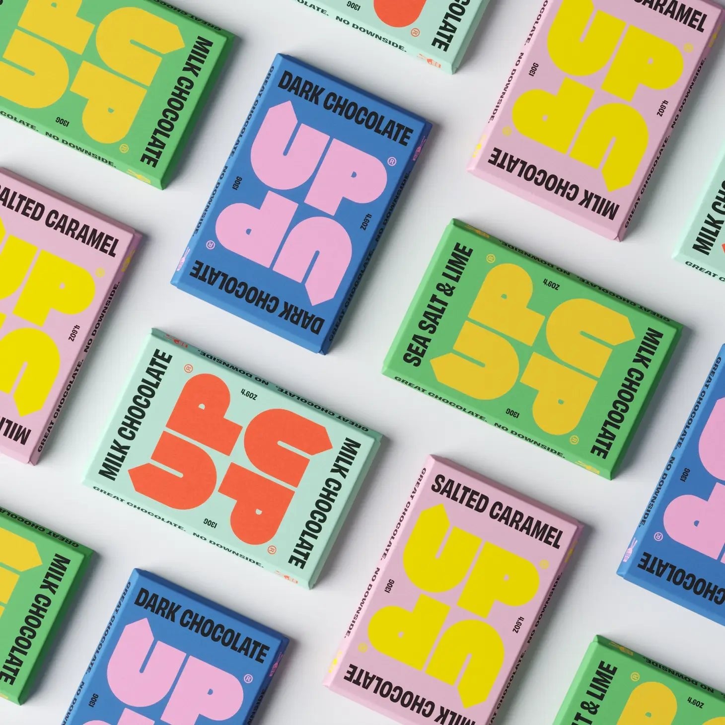 ORIGINAL MILK CHOCOLATE BAR BY UP UP 120g - OTHERLETTERS