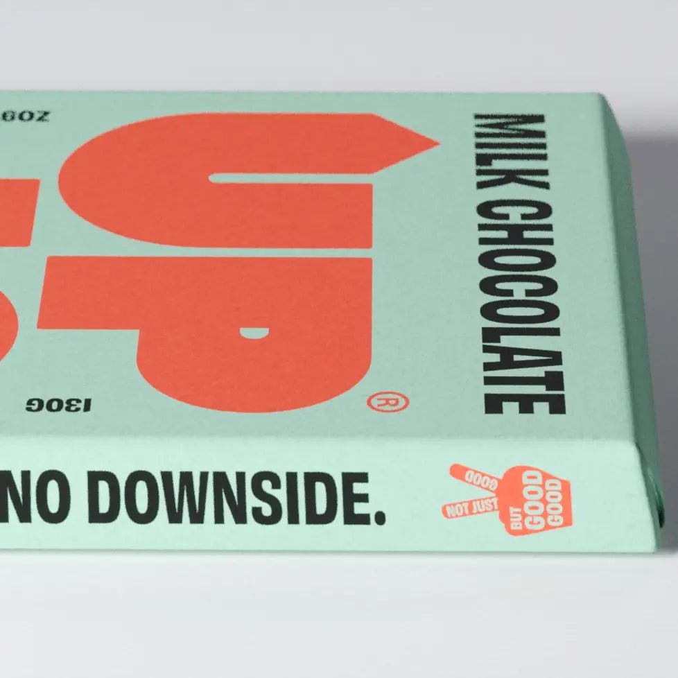 ORIGINAL MILK CHOCOLATE BAR BY UP UP 120g - OTHERLETTERS