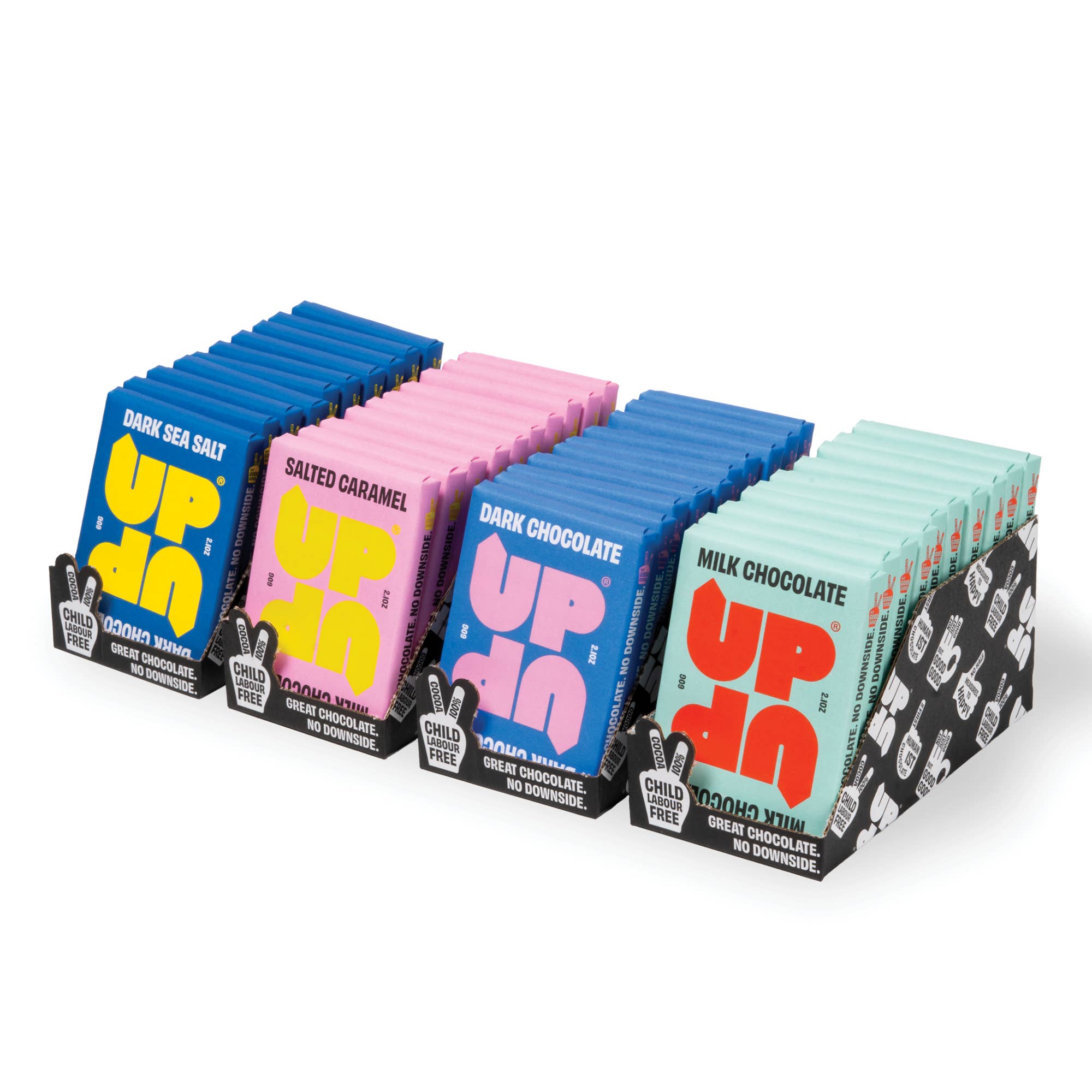 ORIGINAL MILK MINI CHOCOLATE BAR BY UP UP 60g - OTHERLETTERS