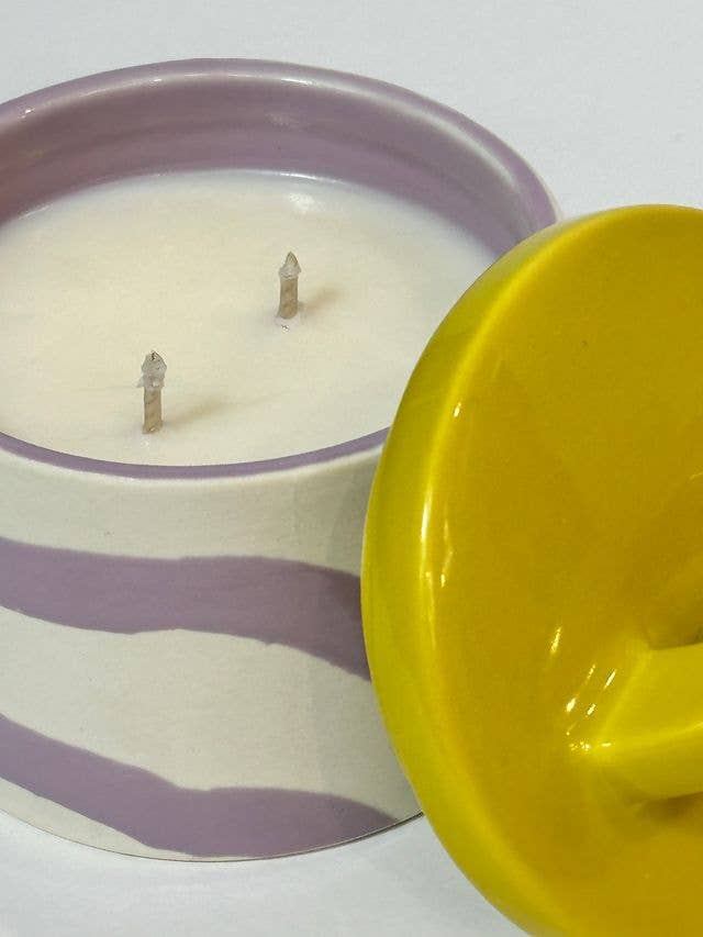 PABLO POTS CANDLE - WATER LOTUS & ROSE - OTHERLETTERS