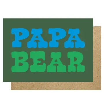 PAPA BEAR | CARD BY LUCKY INK - OTHERLETTERS