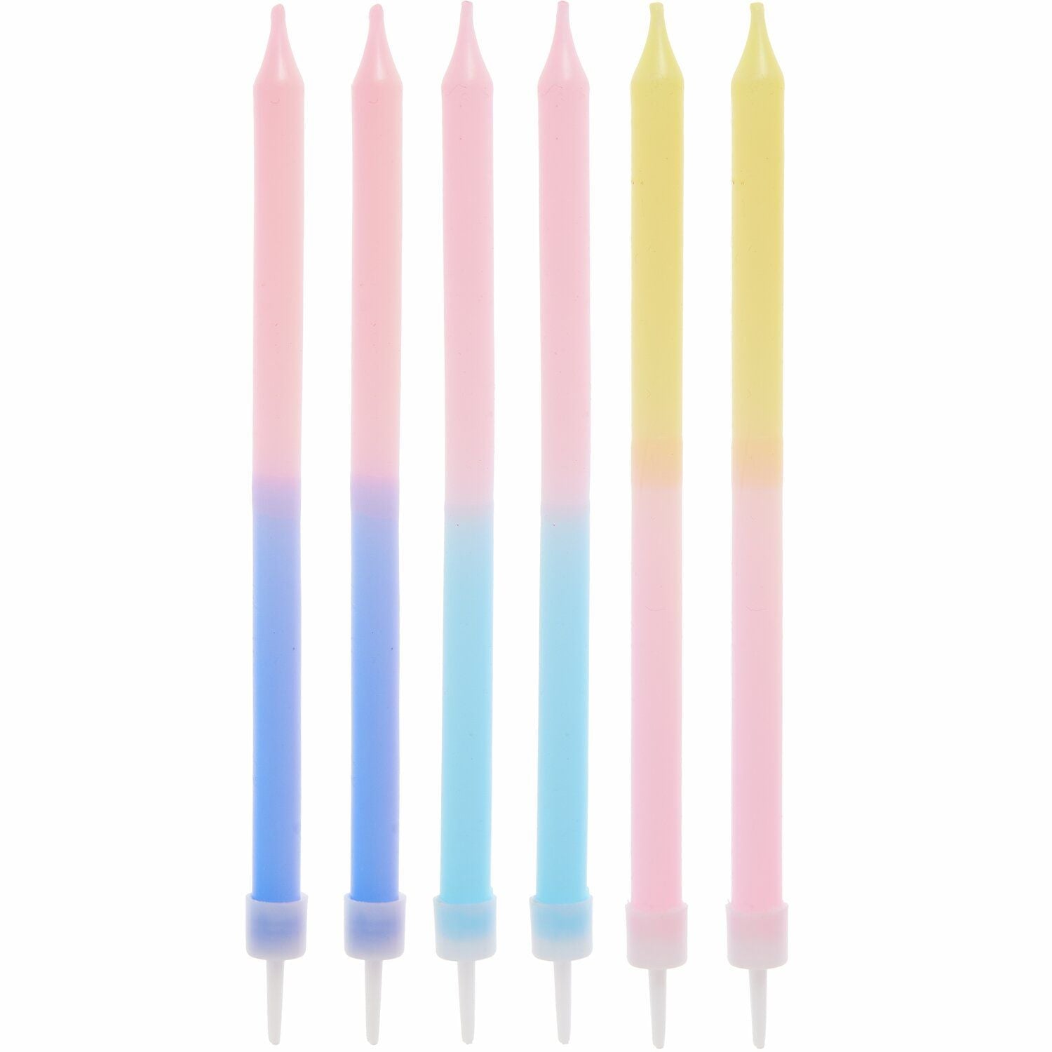 PASTEL DIP DYE CAKE CANDLES - OTHERLETTERS