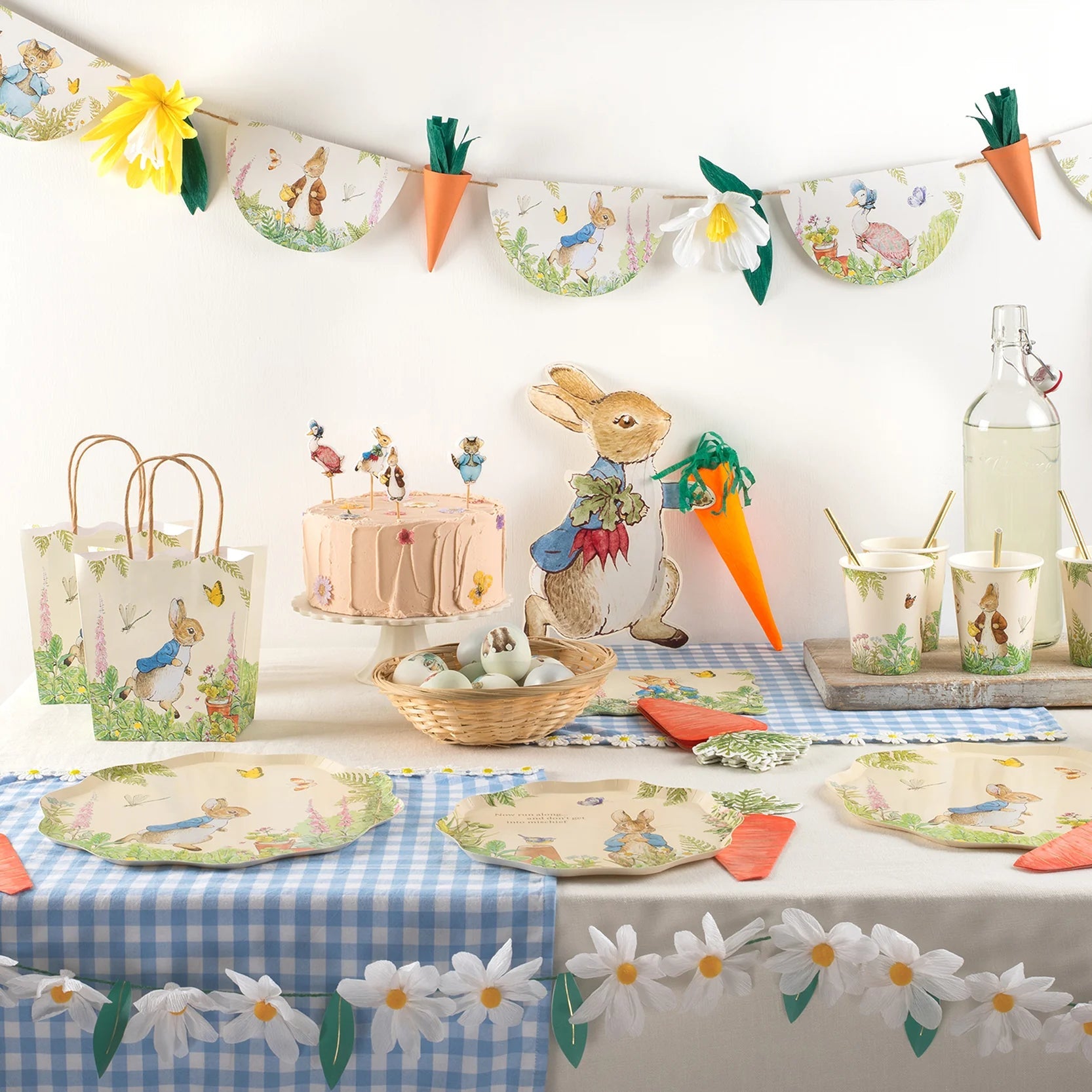 PETER RABBIT IN THE GARDEN | PAPER PLATES - OTHERLETTERS