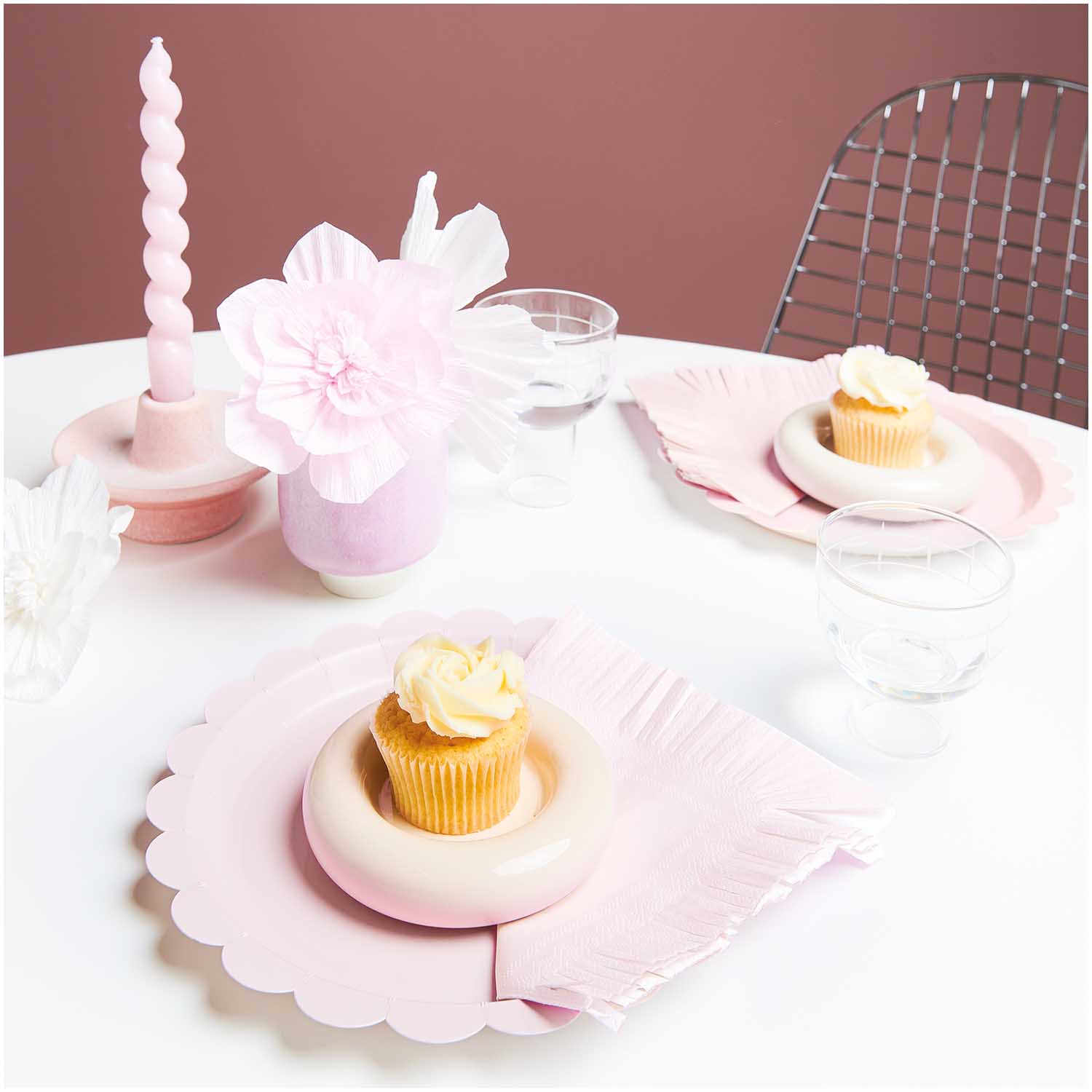 PINK FRINGE NAPKINS - OTHERLETTERS